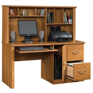 Orchard Hills Computer Desk with Hutch