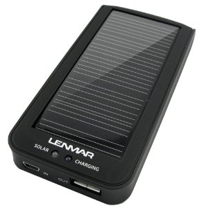 Lenmar PPUS20 PowerPort Solar Charger & Battery fo