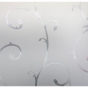 Etched Lace Window Film 24-by-36-Inch